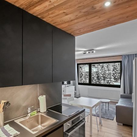 Studio Cosy Au Centre De Crans-Montana Bagian luar foto