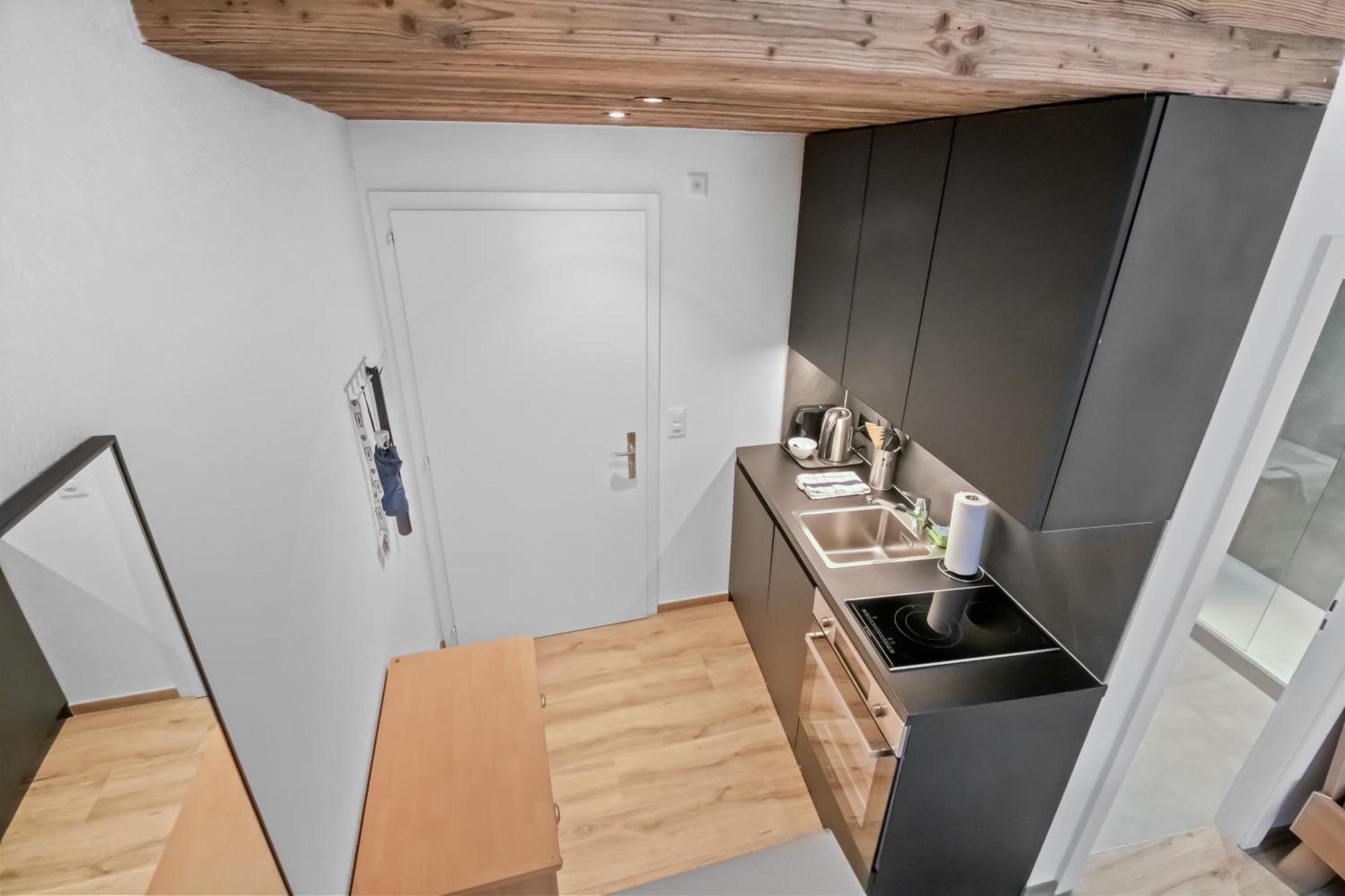 Studio Cosy Au Centre De Crans-Montana Bagian luar foto